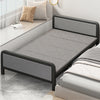 3FT Folding Single Guest Bed Padded Fold Up Metal Framed Sleeper Dormitory UK