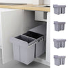 Recycle Waste Bin Sorter Recycling Pull Out Soft Close Kitchen Cabinet Hidden