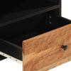 Iiaky TV Cabinet 80x33x46 Solid Wood Acacia,Television Stand for Living I2M0