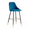 VELVET BAR STOOLS BUTTON BACK BAR STOOLS BREAKFAST BAR STOOL SET OF 2 OR 1CHAIR