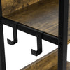 Vintage Bookshelf w/ 5 6 Tier Shelves Stand Shelf Multifunctional Display Shelf