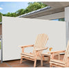 Retractable Side Awning Garden Patio Privacy Divider Wall Screen Sunshade Blind