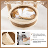 Multi-Level Cat Tree Tower Indoor 90 cm Cat Tree Climbing Stand Scratching Posts
