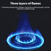 Portable Double 2 Burner Gas Stove Camping Butane Cooker Barbecue Gas Cannister