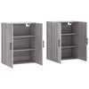 ShCuShan Kitchen Sideboard Wood Storage Cabinet Accent Cupboard with 2 P0D8