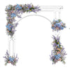 Heavy Duty Metal Garden Arch Path Wedding Rose Pergola Archway Flowers Climbing