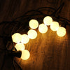 10/15/20/30M Garden Mains Powered Outdoor Light String LED Bulbs Festoon Party
