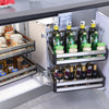Stainless Steel Pull Out Corner Baskets Kitchen Cupboard Larder Storage Shelves