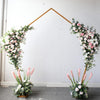 Round/Oval/Square Wedding Arch Stand Birthday Party Backdrop Flower Balloon Deco