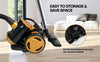 Panana 800w High Power Motor , Bagless Cylinder Vacuum Cleaner, 20KPA