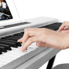 Mustar Portable Digital Piano 88 Semi Weighted Keys Keyboard Pedal Stand MIDI