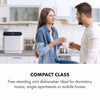 Mini Dishwasher Free-Standing 2 Place Setting Table top 860 W EEC A Timer White