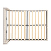Upholstered Bed Frame 5ft King Size Bed with Button Tufted Headboard & Wing Side