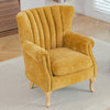 Chenille High Wing Back Armchair Accent Chair Fireside Lounge Single Sofa Seat