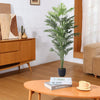 160cm Large Faux Palm Tree Fake Artificial Green Plants Realistic Tree Garden UK