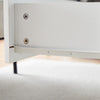 Coffee Table High Gloss Rectangular Living RoomFurniture 3Drawers Hidden Storage