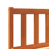 Gecheer Bed Frame Wax Brown 90x200 Solid Wood Pine E1W1