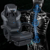 Massage Office Gaming Chair Racing Recliner Executive Seat Swivel Footrest Home