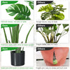 120cm Artificial Monstera Plants 10 Different Leaves