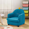 Kids Sofa Chair Fabric Padded Children Toddlers Armchair Playroom Bedroom Seat