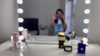 18 LED Hollywood Makeup Mirror Large Vanity Light Mirror 80*60 cm USB Charging