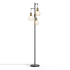 Modern Floor Lamp Free Standing Light Metal Shade Dimmable Bedroom Living Room