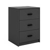 3 Drawer Wooden Bedroom Bedside Cabinet Furniture Storage Nightstand Side Table