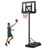 305cm Full Size Basketball Stand Hoop Net Backboard System Adjustable Standing