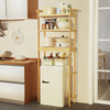 3-Tier Over Toilet Organizer Rack Freestanding Above Toilet Shelf for Bathroom