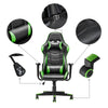 Gaming Chair Racing Chair Reclining High-Back Gas Lift Swivel Chair with Pillow
