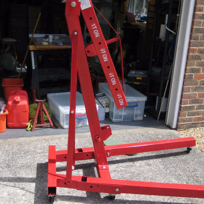 1 Tonne Hydraulic Engine Crane/Hoist/Lift 250-1000KG Folding Cranes Hoist Stand