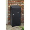 Large 3FT Tall Parcel Box Lockable Package Delivery Letter Post Storage Drop Box