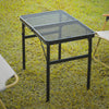 Folding Camping Table Trestle Picnic Party Catering BBQ 2ft 3ft Black Aluminum
