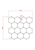 1-14 Hexagon Hex LED Lighting Car Detail Home Garage Workshop Retail Mancave