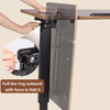 Mobile Over Bed Chair Table Hospital Overbed Height Adjustable Laptop Tray Stand