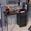 Large Makeup Trolley Case on Wheels Mobile Beauty Station Vanity Hairdressing UK