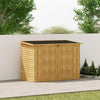 Triple Wheelie Bin Storage Wooden Garbage Bin Shed Outdoor Garden Store Cover