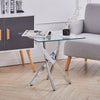X Shaped End Side Couch Small Coffee Table Snack TV Style Living Room Furniture