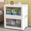 3 Tier XL Large Folding Storage Box Collapsible Stackable Cabinet Container Case