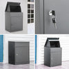 Parcel Drop Box Delivery Post Box Medium Lockable Home Storage Letter Anti Theft