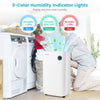 40L/Day Dehumidifier Electric Air De-Humidifier Portable Quiet Dehumidifier Home
