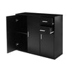 Sideboard Cabinet Cupboard Unit Storage Furniture With Drawers & Doors 4 Colors