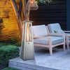 Patio Gas Heater Portable Tabletop Propane Burner w/ Reflective Cover & Pad