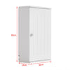 Single Door Wall Mounted Bathroom Cabinet Wooden Storage Kitchen Cupboard Unit