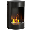 Bioethanol Fire, 22" Freestanding Ethanol Fireplace Stove, 3 Hours Burn