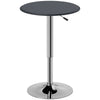 Tall Bistro Pub Bar Table Unit Home Kitchen Dining Cafe Desk Swivel Tabletop