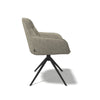 Modulax Como Celine Husk Mobus Fabric Dining Chair with Swivel Base RRP £599
