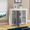 Modern Cabinet High Gloss Door Sideboard Buffet Cupboard TV Unit with LED Light