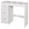 3 Drawer Wooden Bedroom Dressing Computer Work Table Desk Jewellery Office Unit