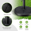 14KG Outdoor Umbrella Base 45CM Round Table Market Umbrella Stand 38/48MM Poles